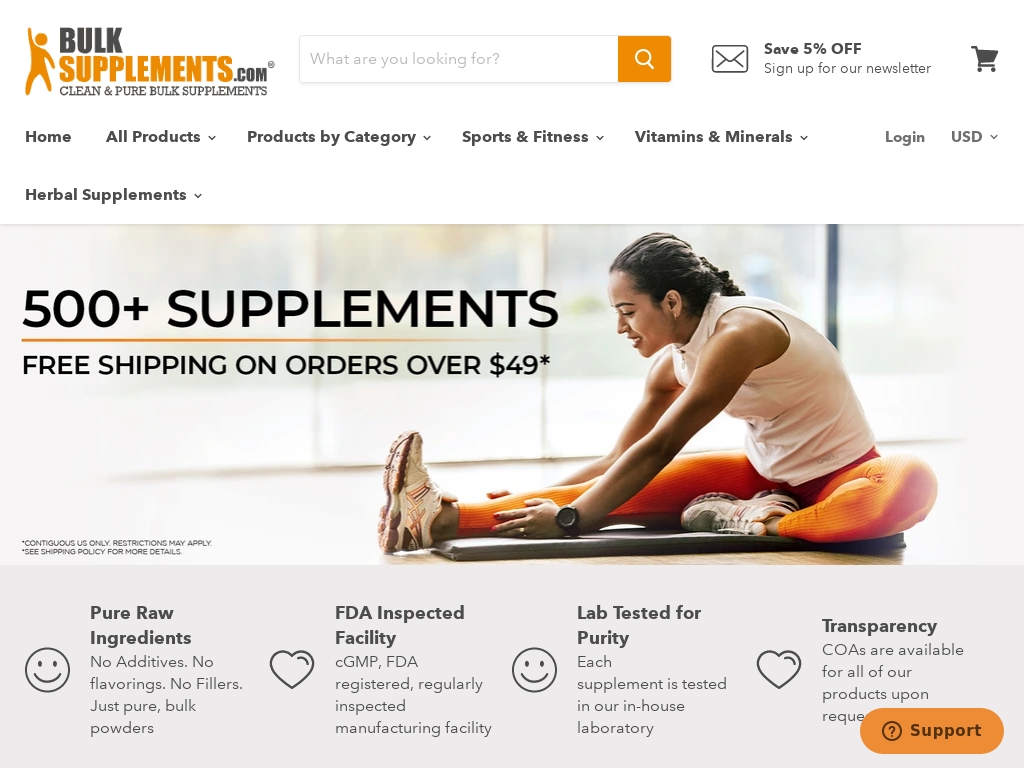 60 Best Supplements Company Website Designs To Inspire You [2024]