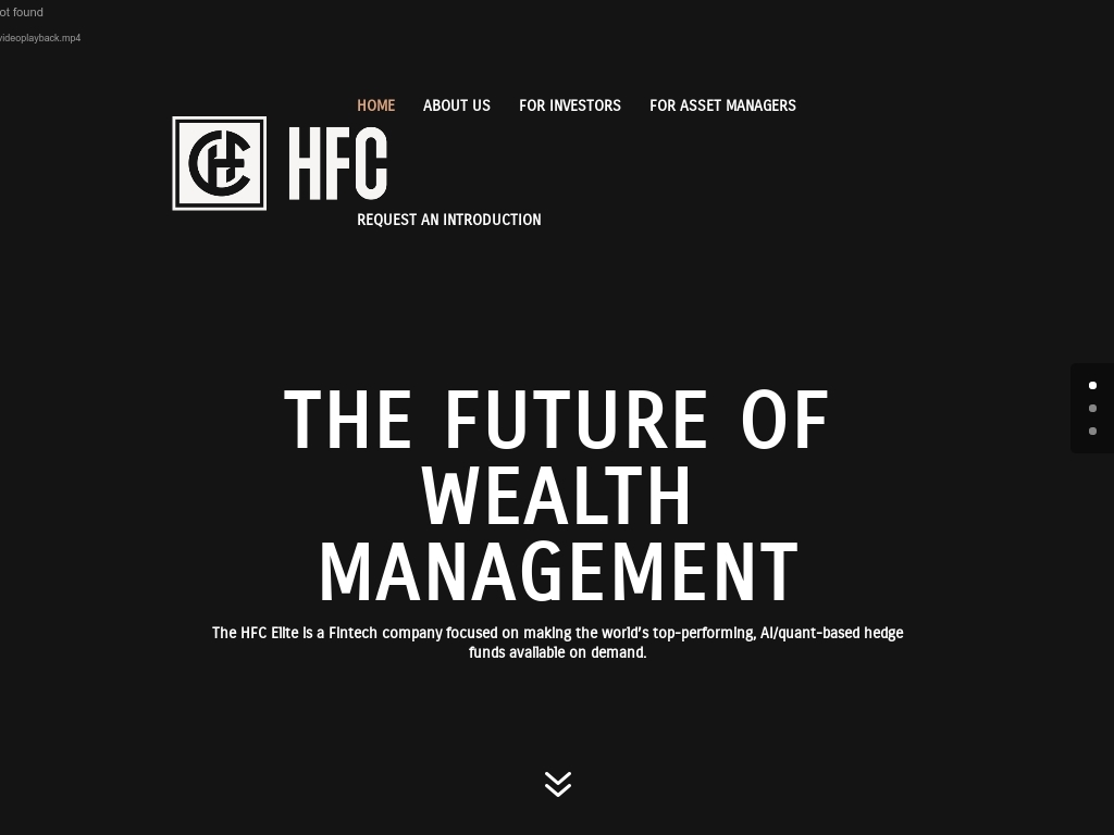 HFC Elite website screenshot