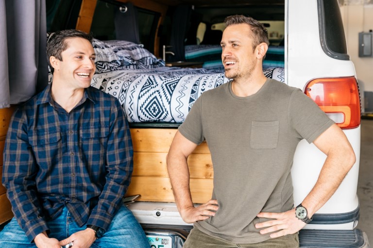 David Sodemann and Brett Ellenson Co Founders Boho Camper Vans