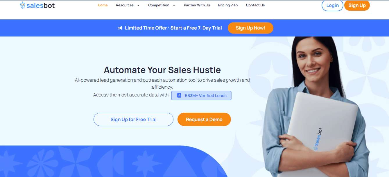 Salebot Homepage