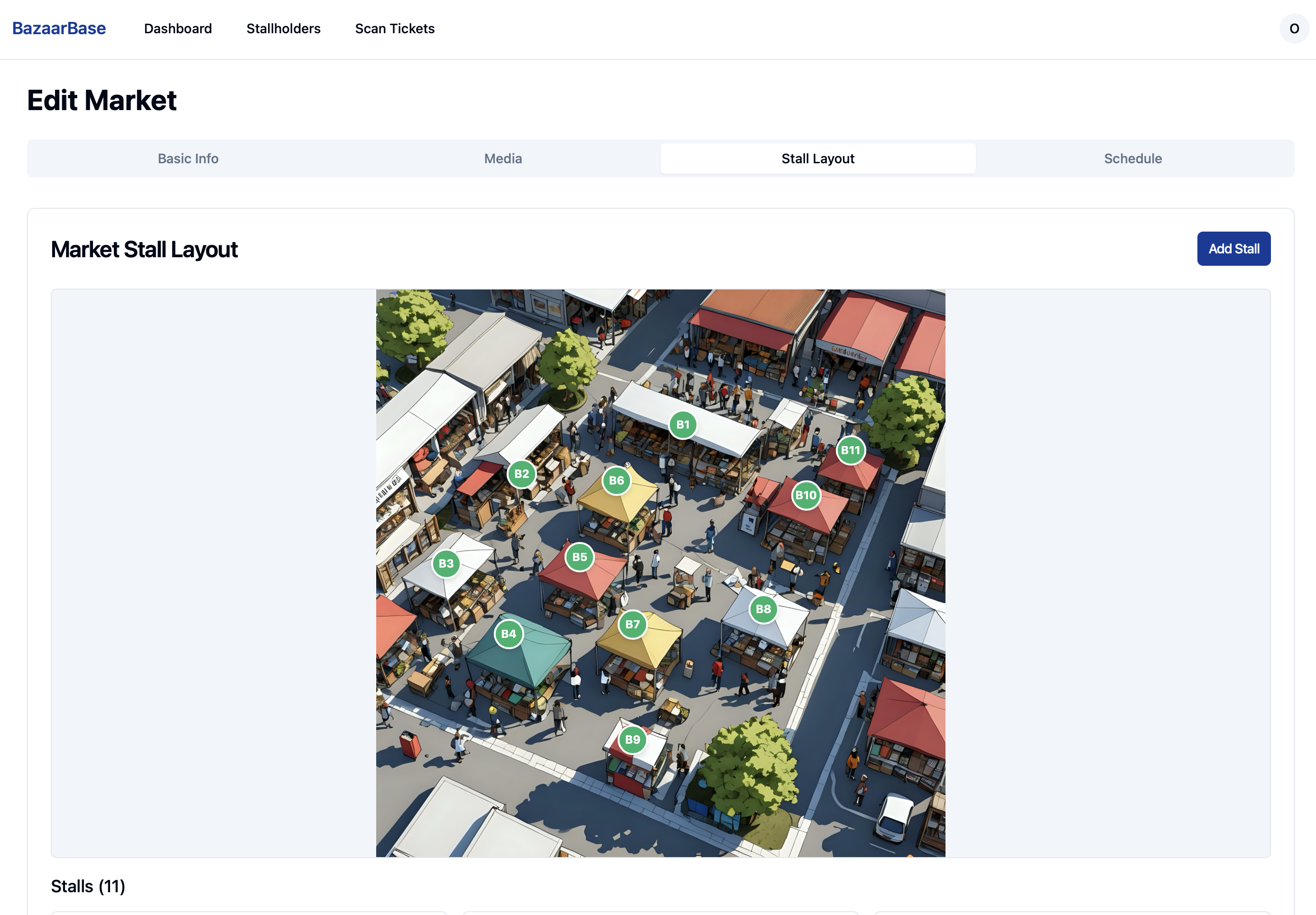 BazaarBase website screenshot