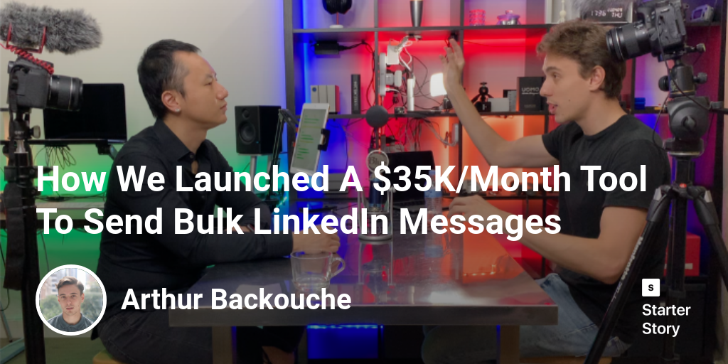 How We Launched A 35k Month Tool To Send Bulk Linkedin Messages