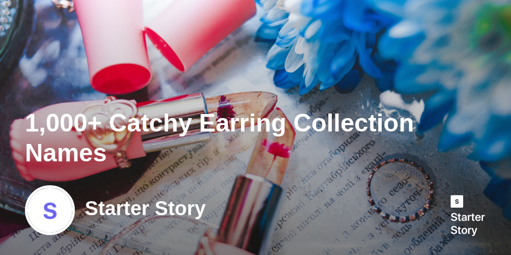 Cute earring names online