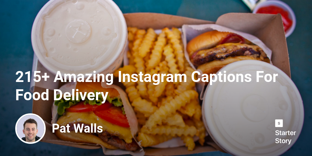 215+ Amazing Instagram Captions For Food Delivery