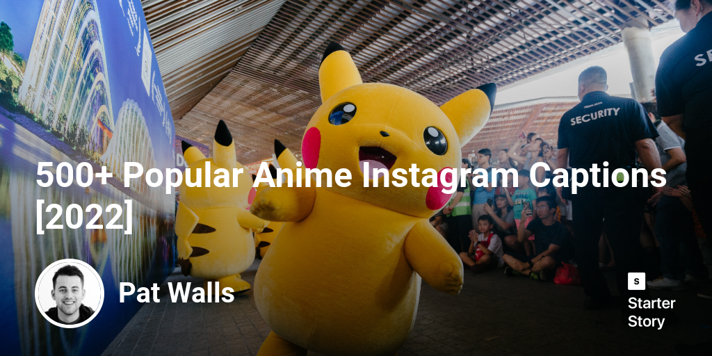 500+ Popular Anime Instagram Captions [2024]