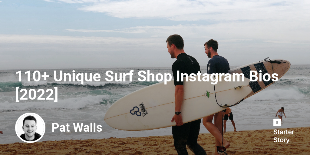110+ Unique Surf Shop Instagram Bios  [2024]