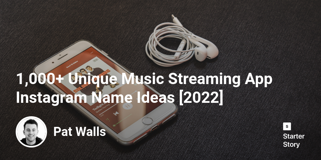 1,000+ Unique Music Streaming App Instagram Name Ideas [2024]