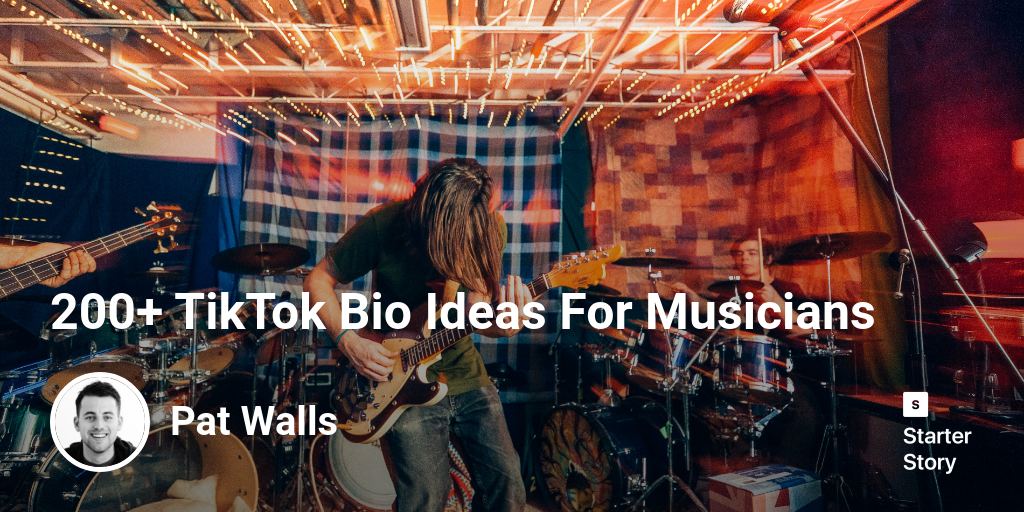 200+ TikTok Bio Ideas For Musicians