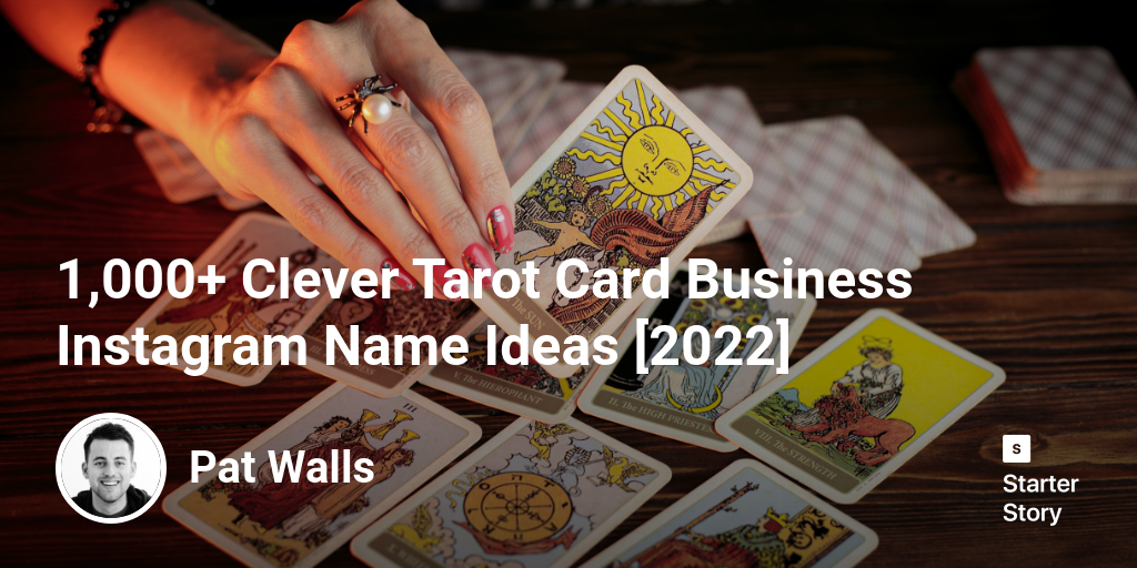 1,000+ Clever Tarot Card Business Instagram Name Ideas [2024]