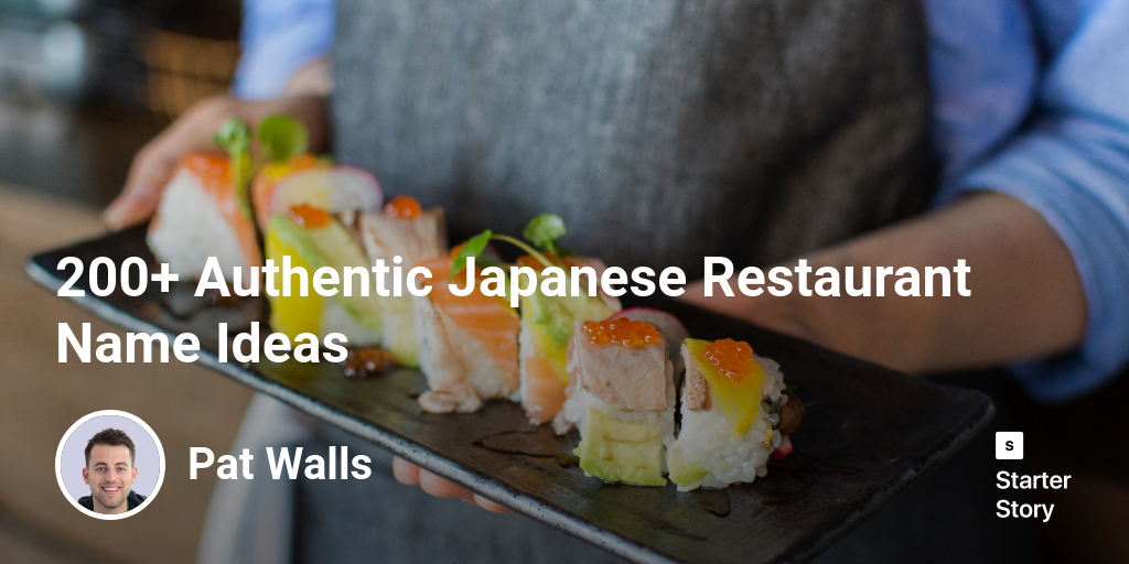 200+ Authentic Japanese Restaurant Name Ideas