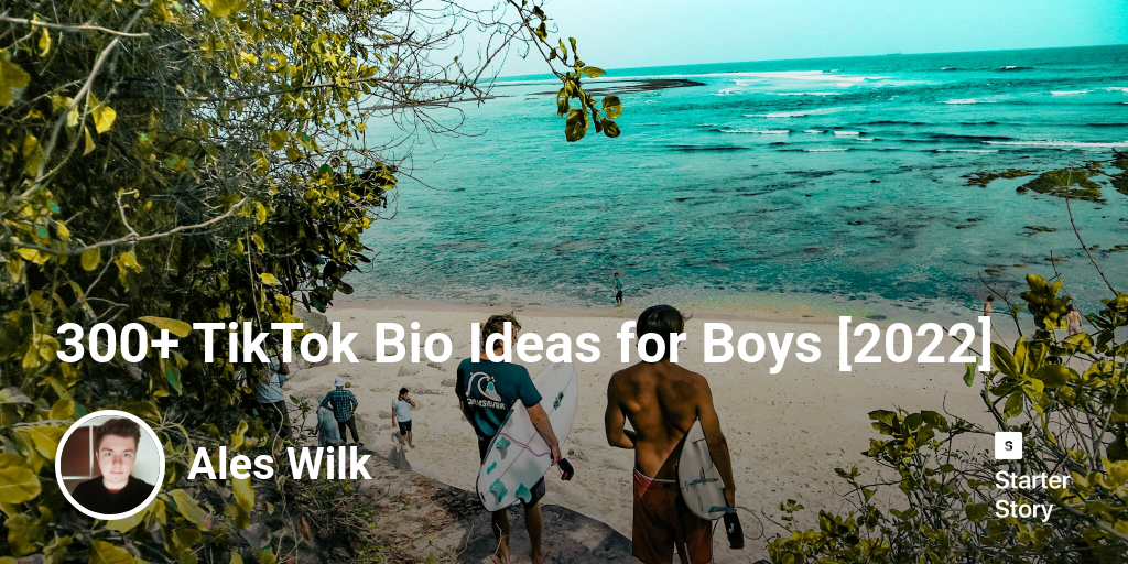 300+ TikTok Bio Ideas for Boys [2024]