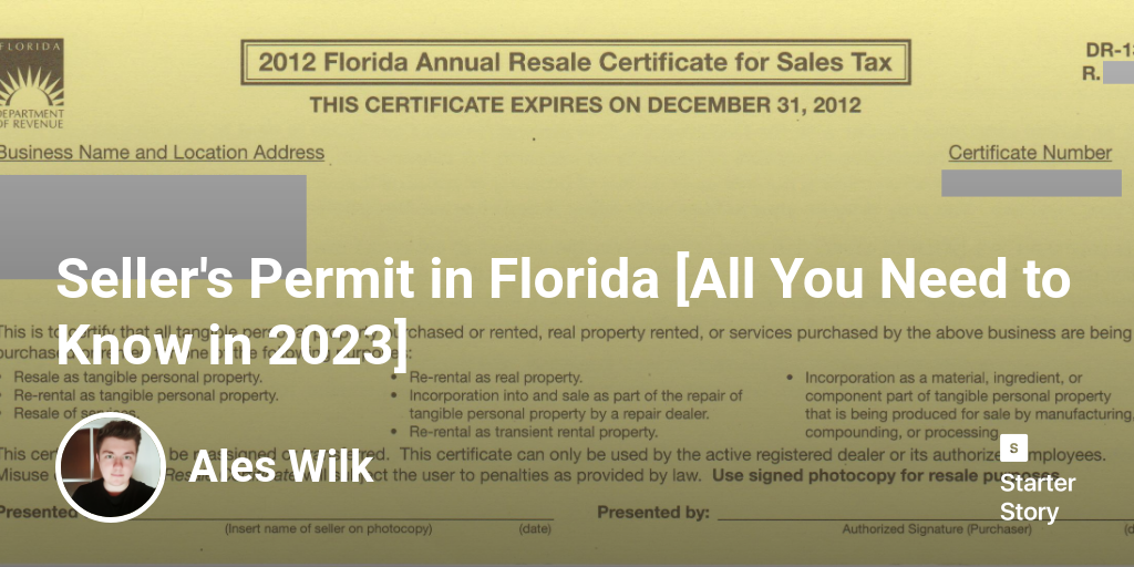 Seller's Permit in Florida [All You Need to Know in 2024]