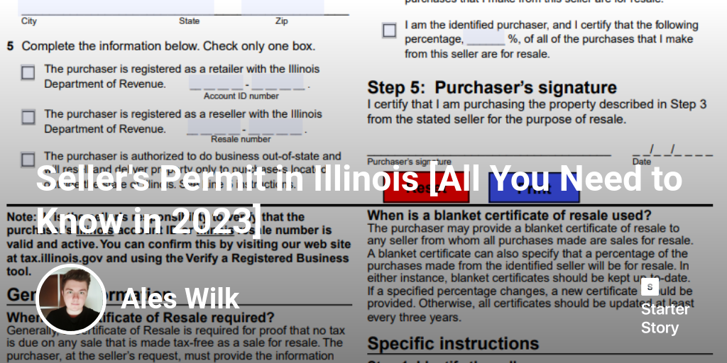 Seller's Permit in Illinois [All You Need to Know in 2024]