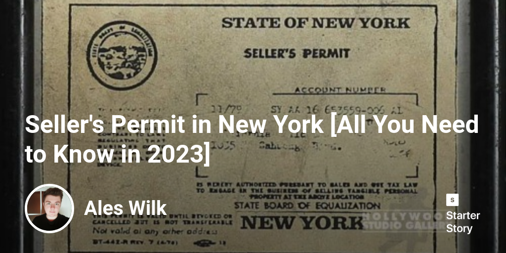 Seller's Permit in New York [All You Need to Know in 2024]