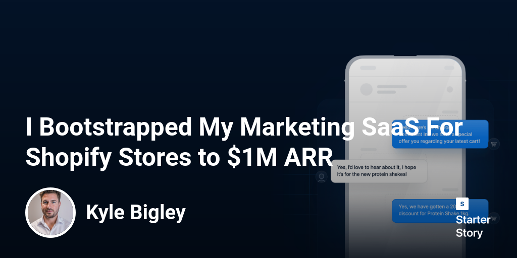 I Bootstrapped My Marketing SaaS For Shopify Stores to $1M ARR