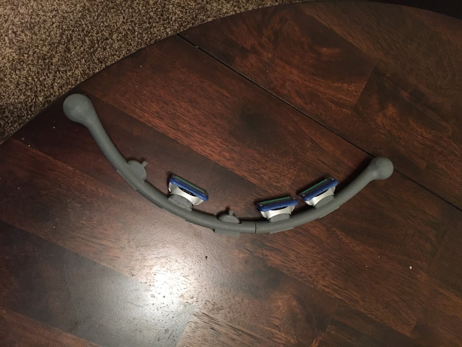 First 3D prototype that Van printed up