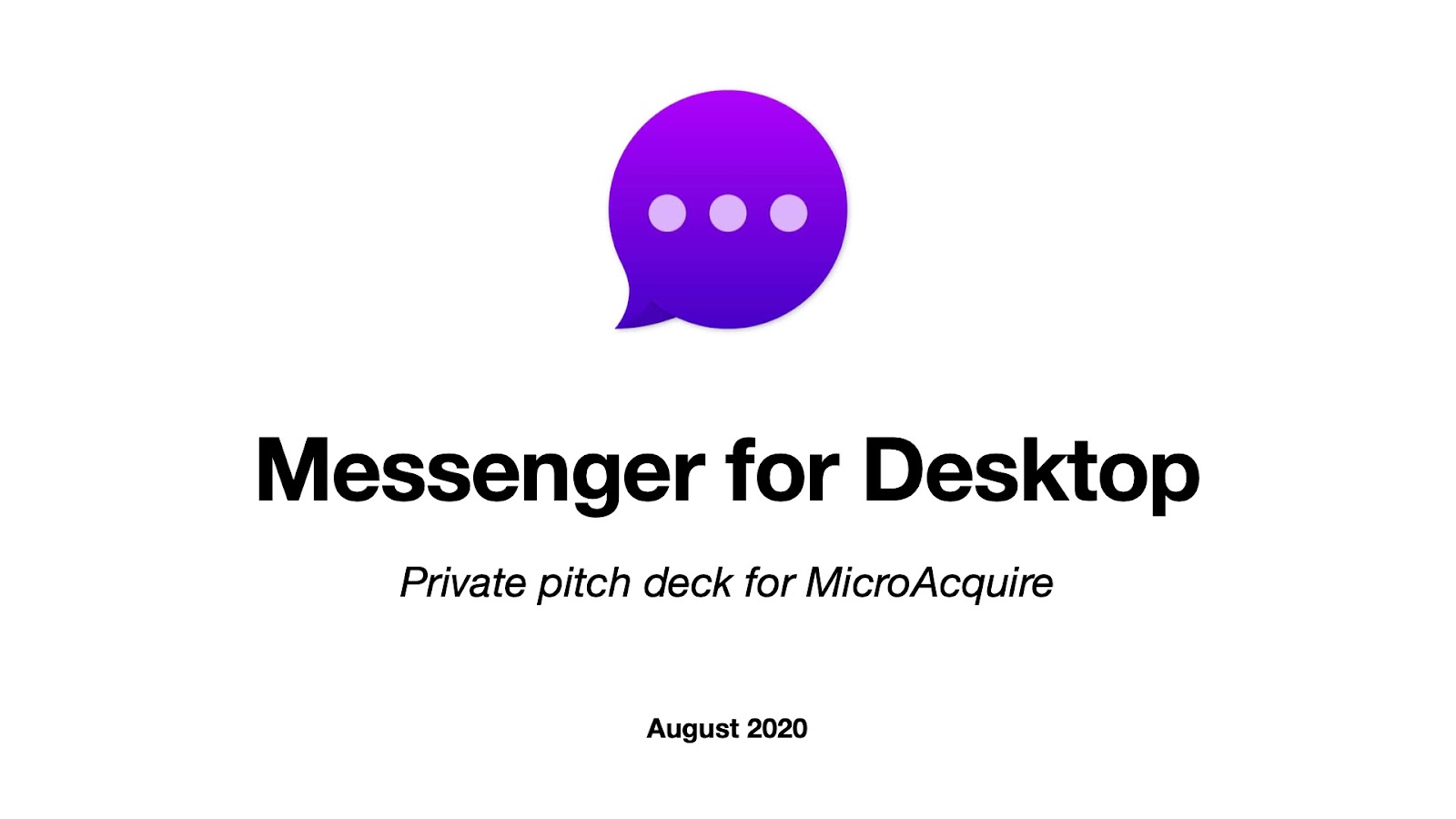 messenger-for-desktop