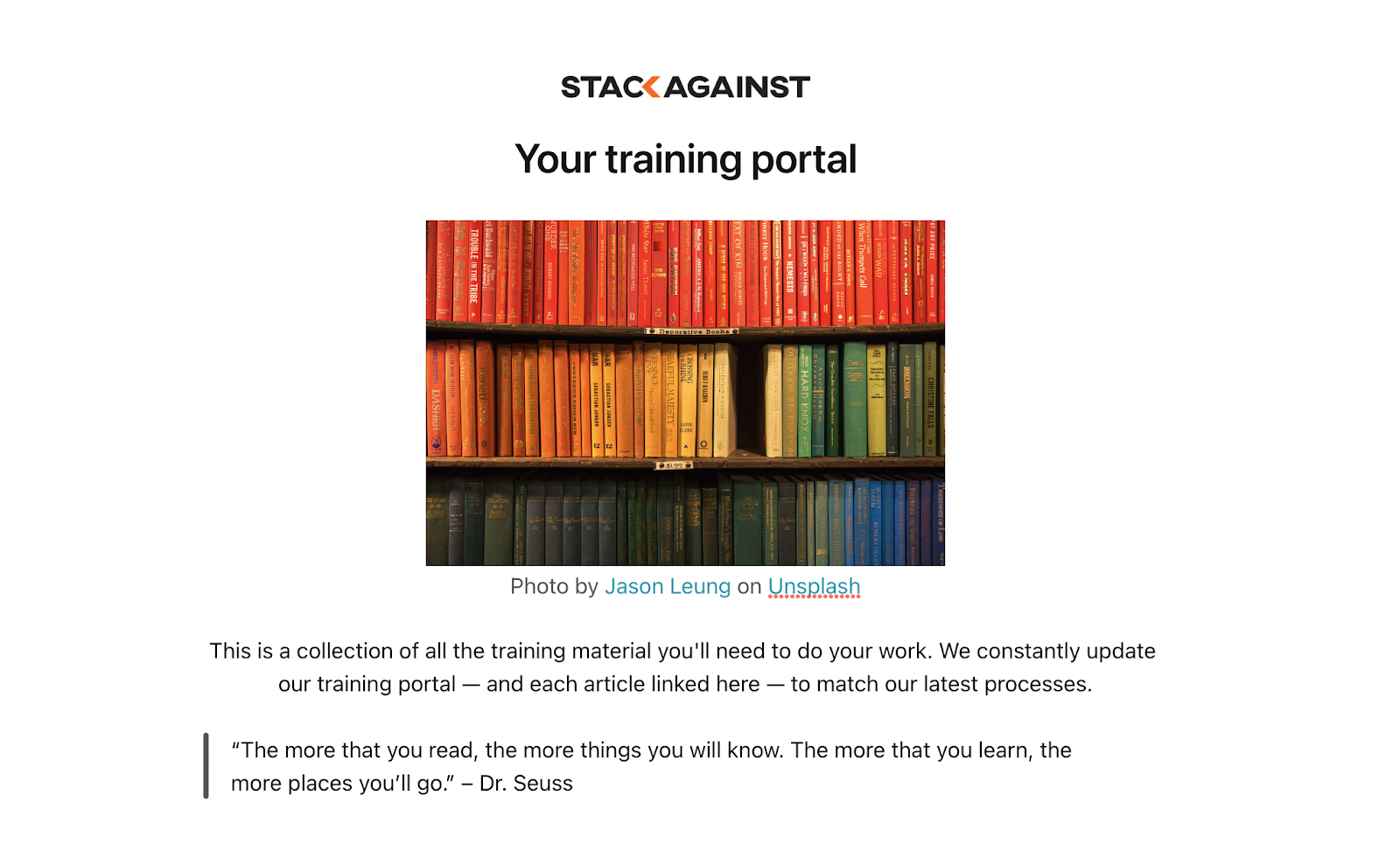 stack-against