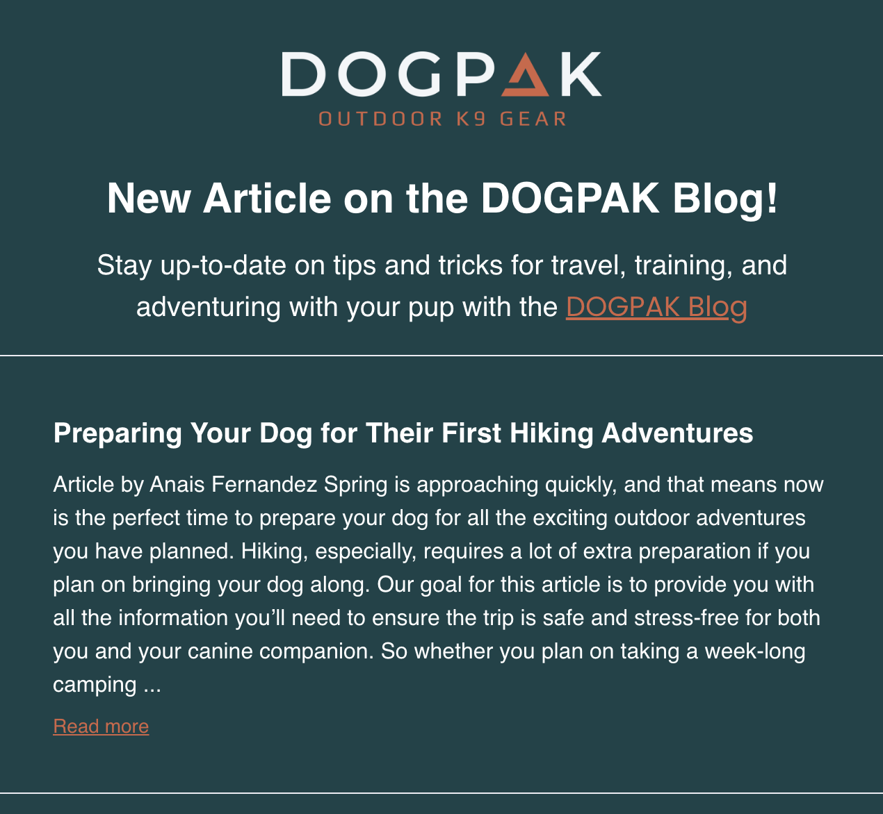 dogpak