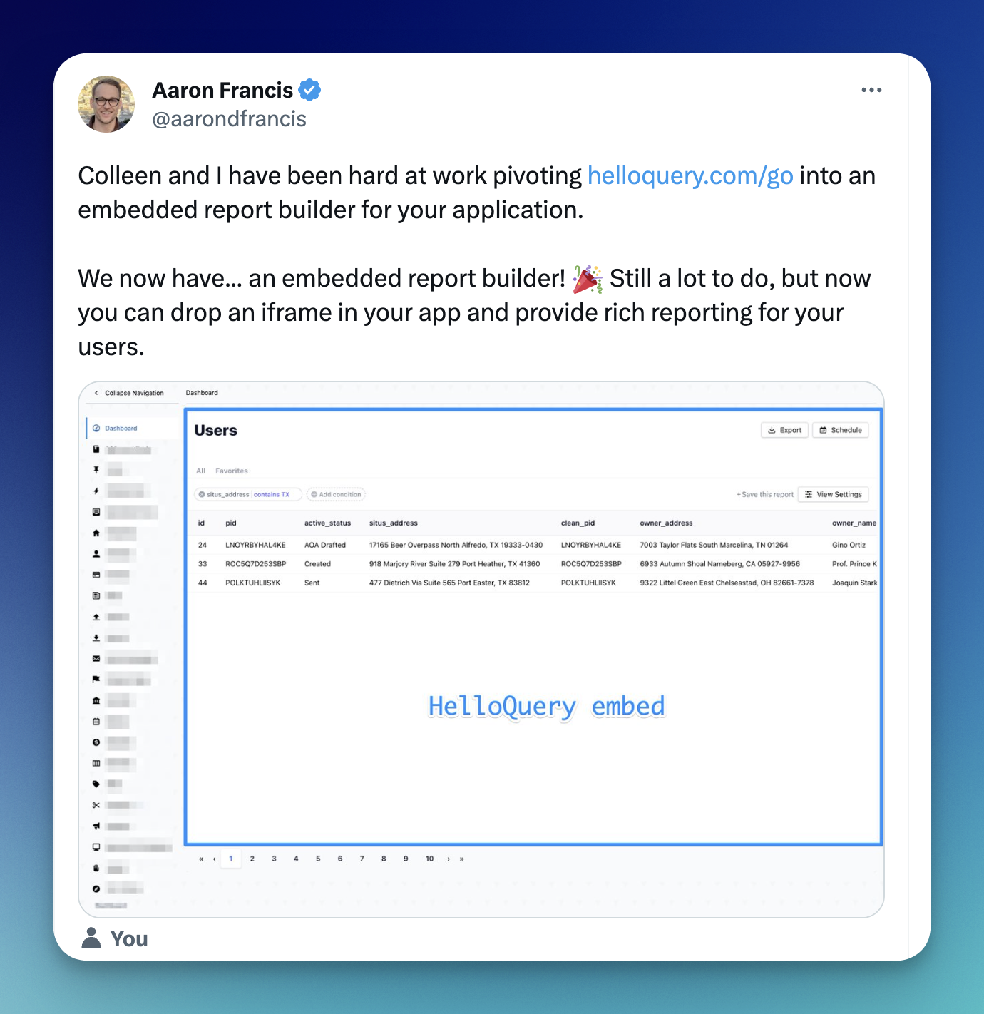 helloquery