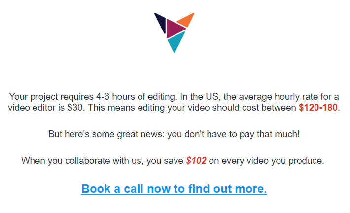...Emphasizing Our Service's Affordability