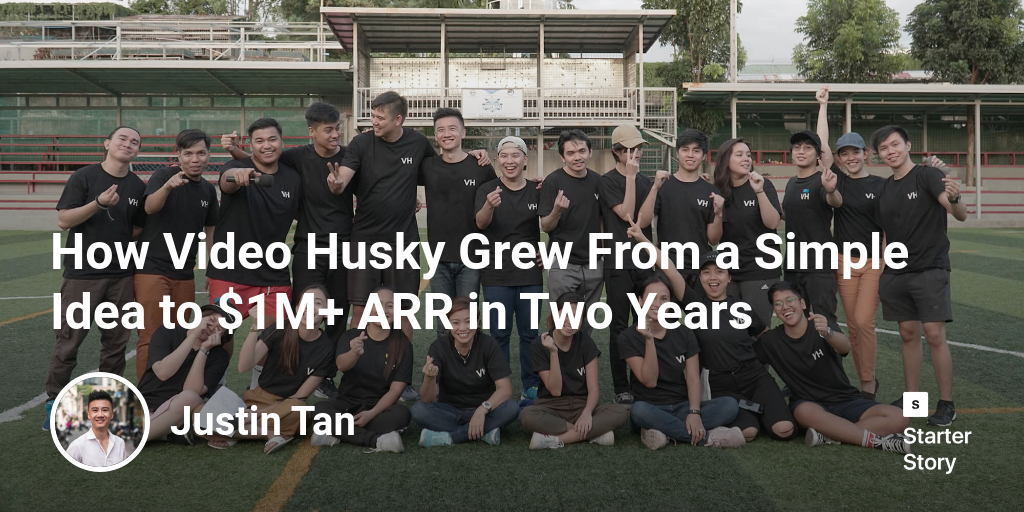 How Video Husky Grew From a Simple Idea to $1M+ ARR in Two Years