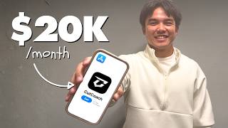 I Left College to Build This Niche App (Now I Make $20K/Month)