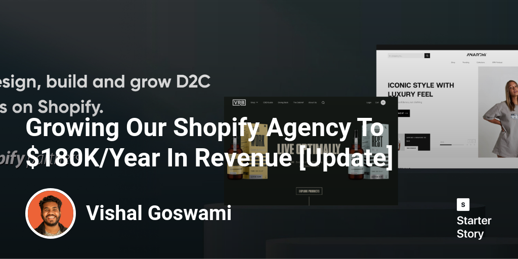 Growing Our Shopify Agency To $180K/Year In Revenue [Update] - Starter